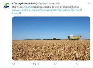 ADM encourages farmers to reduce carbon footprint Follow ADM Agriculture on Twitter